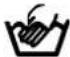Zanussi-Electrolux ZWF 1434 W - Wash Care Symbols - 7