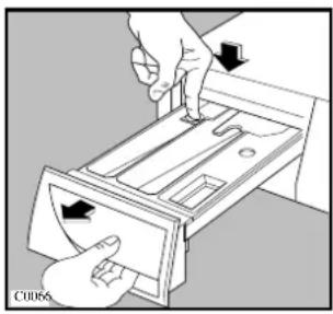Zanussi-Electrolux ZWF 1434 W - Cleaning the dispenser drawer - 1