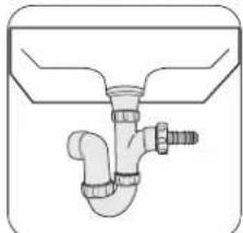 Zanussi-Electrolux ZWD16581W - Onto a sink outlet spigot. - 1