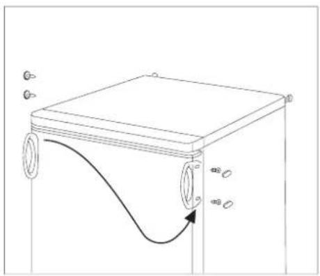 Zanussi-Electrolux ZRC243W - Door Reversal - 7