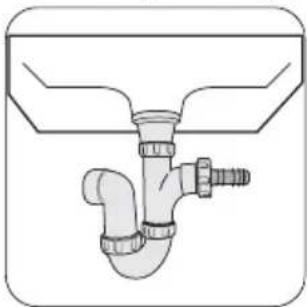 Zanussi-Electrolux ZWF 14280 S - Onto a sink outlet spigot. - 1