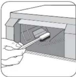 Zanussi-Electrolux ZWF 14280 S - Cleaning the drawer recess - 1