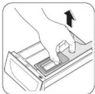 Zanussi-Electrolux ZWF 14280 S - Cleaning the dispenser drawer - 2