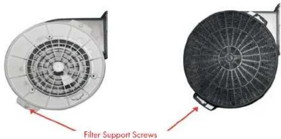 Filter Support Screws