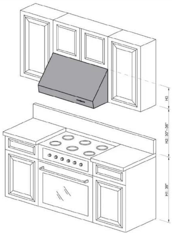 ZLine 681IM30 - UNDER CABINET INSTALLATION - 1