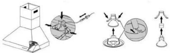 ZLine 681IM30 - Replacing the Light Bulbs in Your Range Hood: - 1