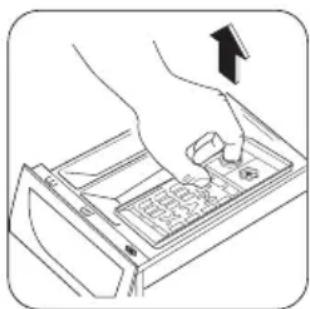 Zanussi-Electrolux ZWC 7050 W - Cleaning the dispenser drawer - 2