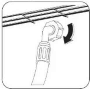 Zanussi-Electrolux ZWC 7050 W - Do not use already employed inlet hoses. - 2