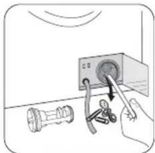 Zanussi-Electrolux ZWC 7050 W - Cleaning the pump - 3