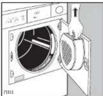 Zanussi-Electrolux TDE4235W - Cleaning the filters - 2