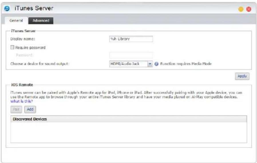 Asustor AS7012RX - iTunes Server - 1