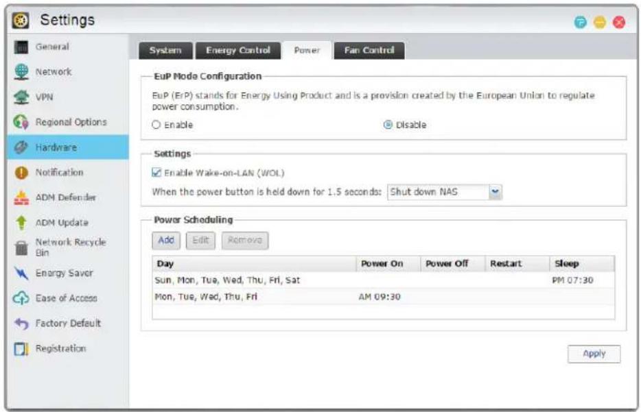 Asustor AS7012RX - Why won't my ASUSTOR NAS enter into Sleep Mode (S3)? - 1