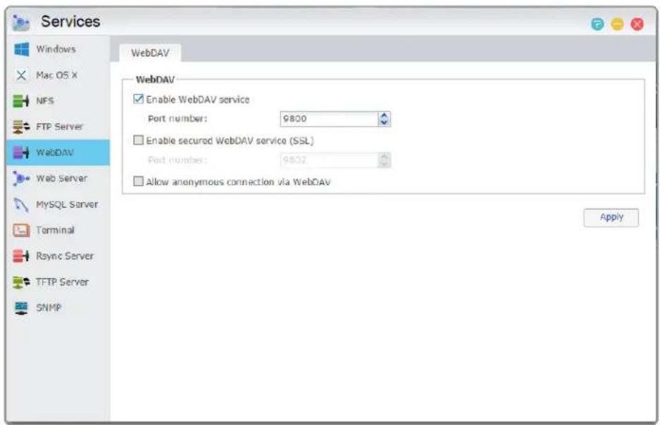 Asustor AS7012RX - WebDAV - 1