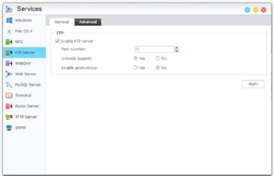 Asustor AS7012RX - FTP Server - 1