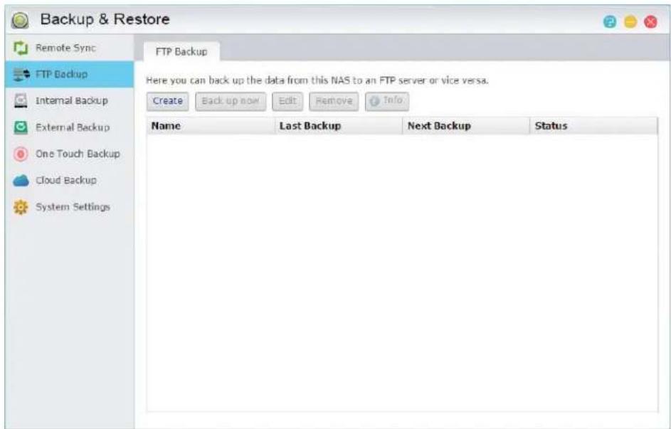 Asustor AS7009RX - FTP Backup - 1