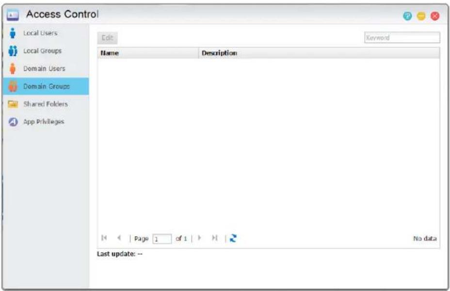 Asustor AS7009RX - Domain Groups - 1