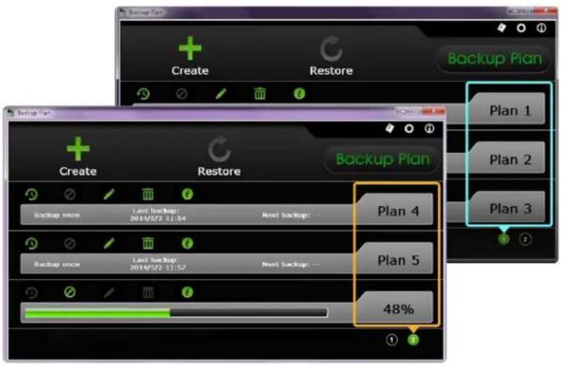 Asustor AS7009RX - Backup Plan - 1