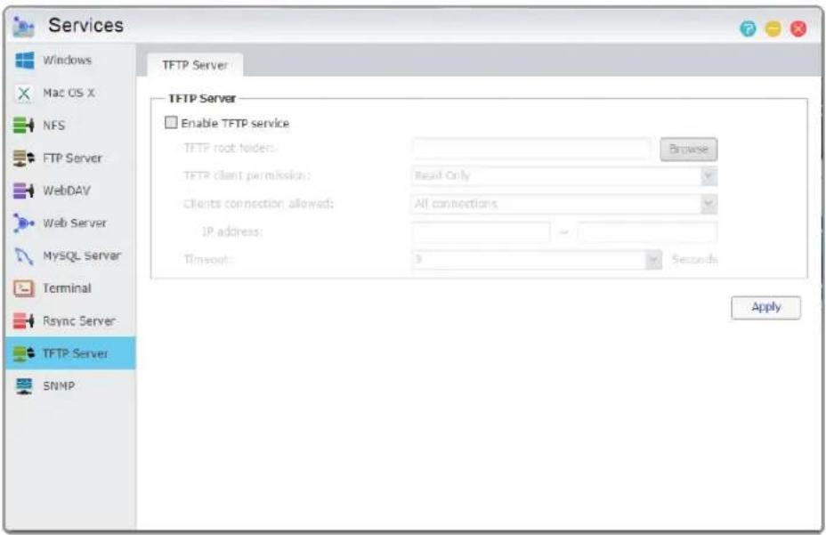 Asustor AS7009RX - TFTP Server - 1