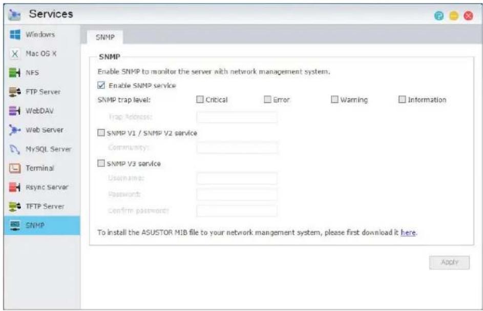 Asustor AS7009RX - SNMP - 1