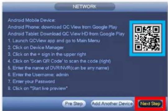 Q-See QCW3MPEN16 - Step 8: Setting Up the QC View Mobile App - 3