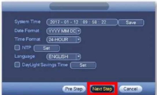 Q-See QCW3MPEN16 - Step 7: Startup Wizard - 2