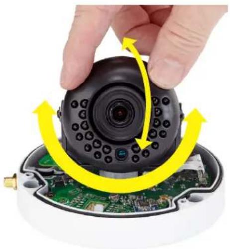 Q-See QCW3MPEN16 - Dome Camera Lens Adjustment - 1