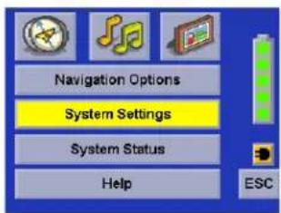 MAGELLAN RoadMate 3050T - Chapter 9: System Settings - 1