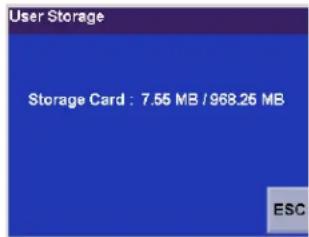 MAGELLAN RoadMate 3050T - User Storage - 1