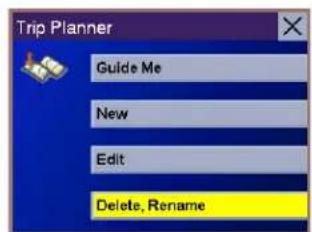 MAGELLAN RoadMate 3050T - Delete and Rename - 1
