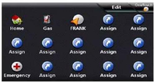MAGELLAN RoadMate 2036T-LM - Saving a POI Search Criteria to a OneTouch Icon - 2