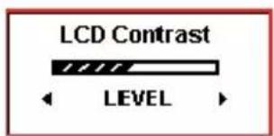 LCD Contrast LEVEL