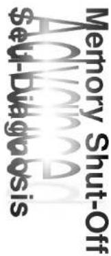 Memory Shut-Off AcvomcAn Seu-Diagusis