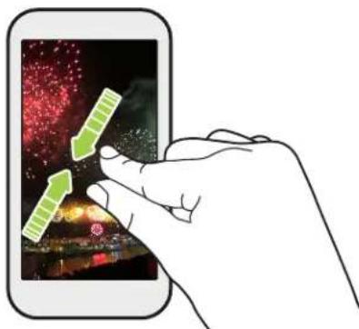 HTC Desire 19s - Slide with two fingers - 2