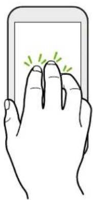 HTC One M9s - Three-finger tap - 1