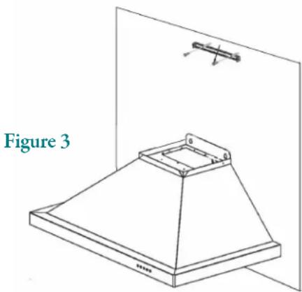 ZLine KECRN42 - Wall Range Hood Installation - 7