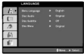 LG DP9821BPM - LANGUAGE - 1