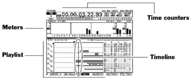 ROLAND VS-2480DVD - A Quick Look at What's on the Display - 1