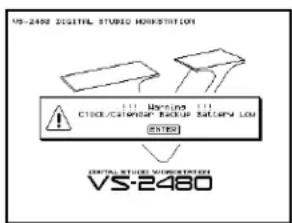 ROLAND VS-2480DVD - Memory Backup - 1