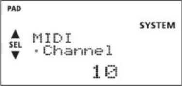 ROLAND TD-4S - MIDI-related Settings - 3