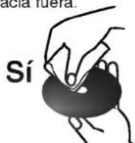 acia fuera. Sí