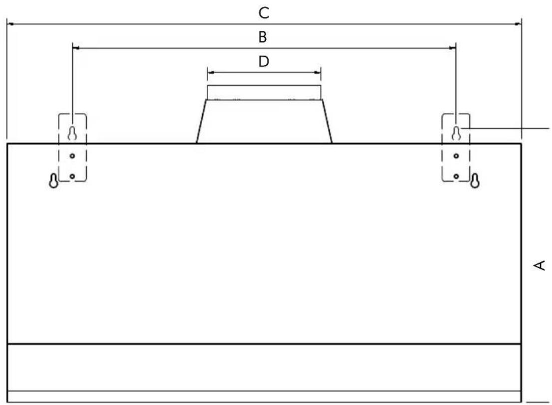 ZLine RTBBR36 - MOUNTING SPECIFICATIONS - 1