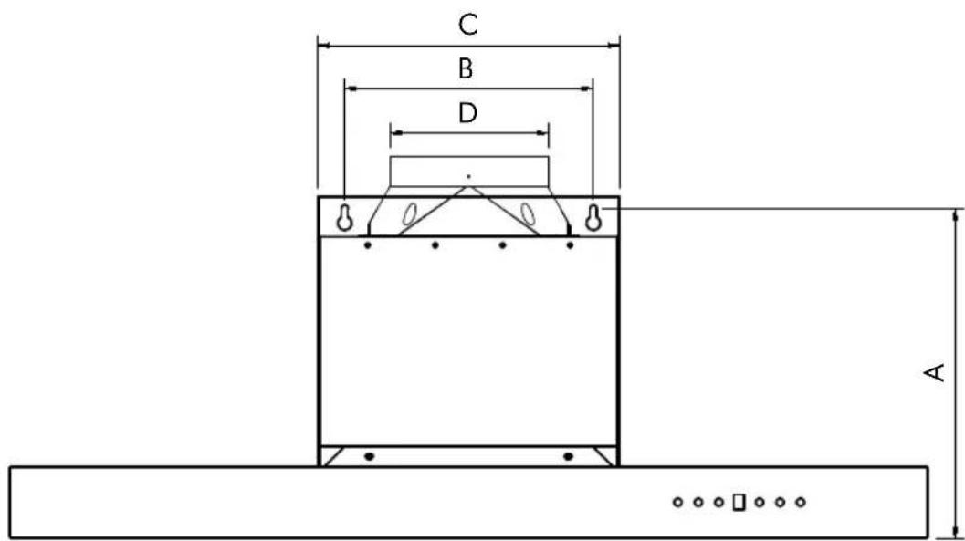ZLine RTBBR36 - MOUNTING SPECIFICATIONS - 1