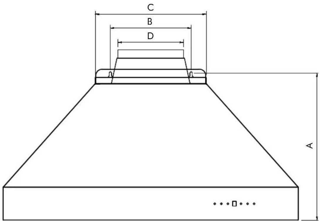 ZLine RCIND30 - MOUNTING SPECIFICATIONS - 1