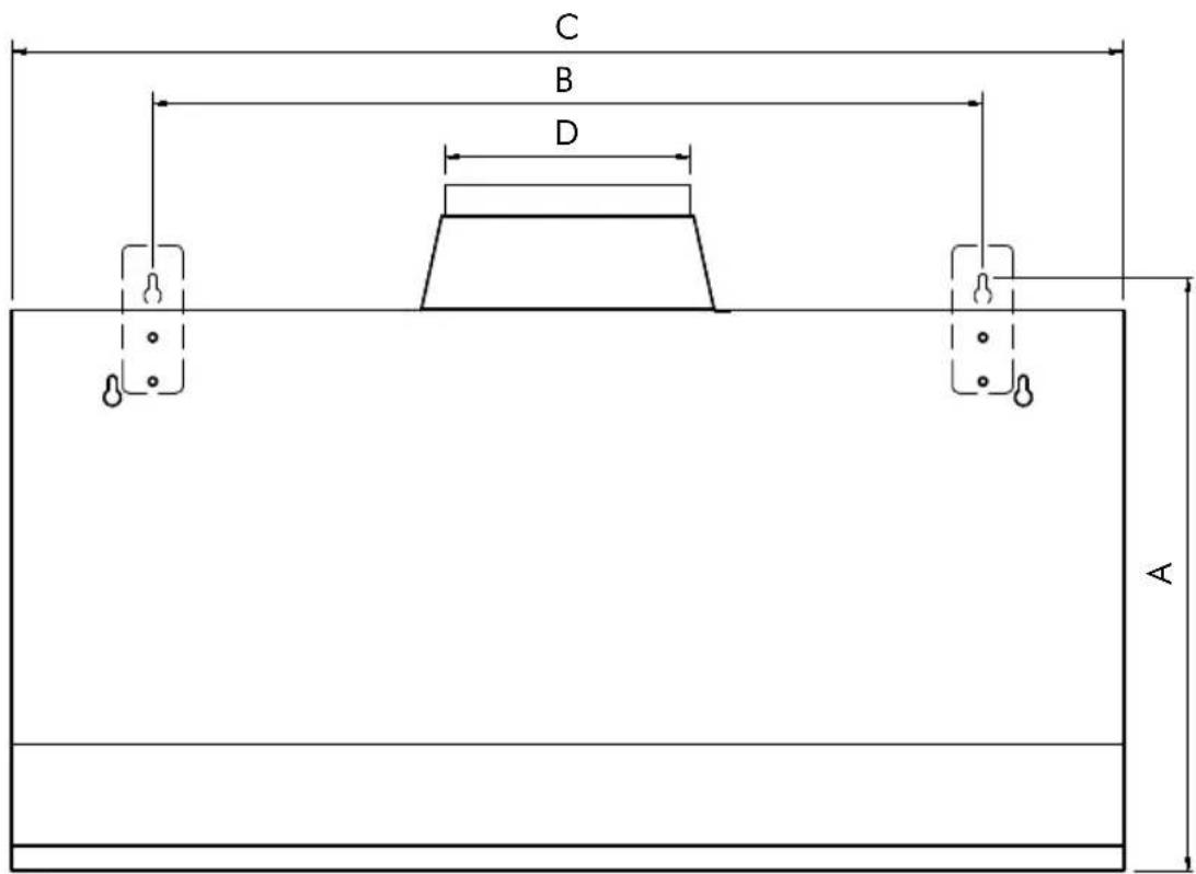 ZLine RCIND30 - MOUNTING SPECIFICATIONS - 1