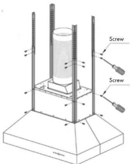 ZLine RCIND30 - DESIGNER ISLAND HOOD INSTALLATION - 3