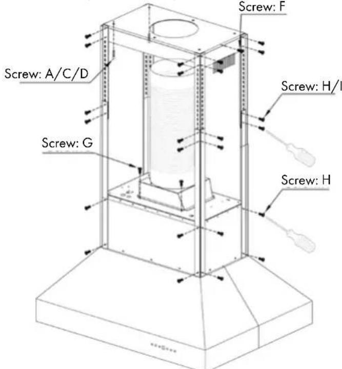 ZLine RCIND30 - PARTS SUPPLIED - 1