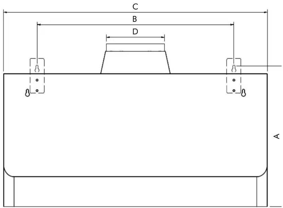 ZLine RCIND30 - MOUNTING SPECIFICATIONS - 1