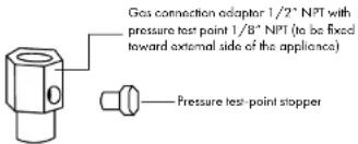 ZLine RGBR30 - PRESSURE TEST POINT STOPPER VALVE - 3