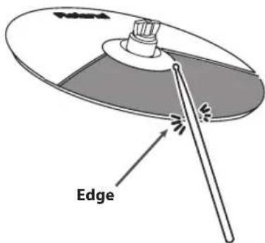 ROLAND TD-4SX - Edge Shot - 1