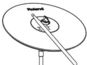 ROLAND TD-4SX - Bell Shot (CY-12R/C, CY-15R) - 1